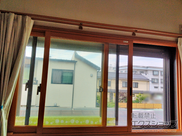 福岡県飯塚市のの二重窓（内窓） インプラス 引違い窓 変則2枚建 施工例