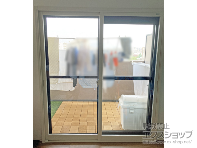 福岡県福岡市のの二重窓（内窓） インプラス 変則引き違い2枚建て 施工例