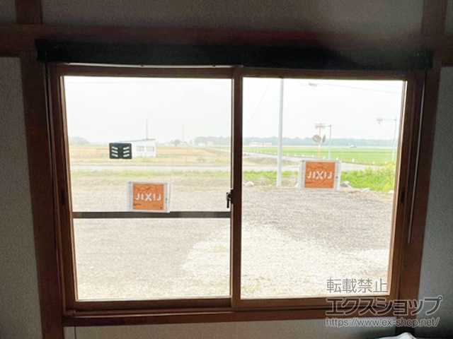北海道石狩郡当別町のの二重窓（内窓） インプラス 引違い窓 ノックダウン品 2枚建 施工例