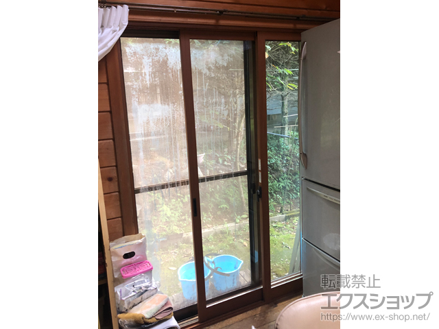 長野県塩尻市のの二重窓（内窓） インプラス 引違い窓 2枚建 施工例