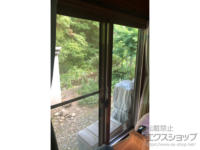 長野県塩尻市のの二重窓（内窓） インプラス 引違い窓 2枚建 施工例