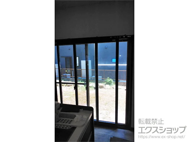 福岡県太宰府市のの内窓（二重窓・二重サッシ） インプラス 引違い窓 4枚建 施工例