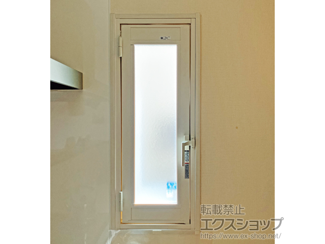 千葉県四街道市のの二重窓（内窓） インプラス 開き窓 外観右吊元 施工例