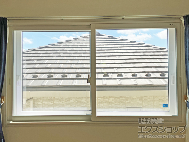 千葉県四街道市のの二重窓（内窓） インプラス 引違い窓 2枚建 施工例