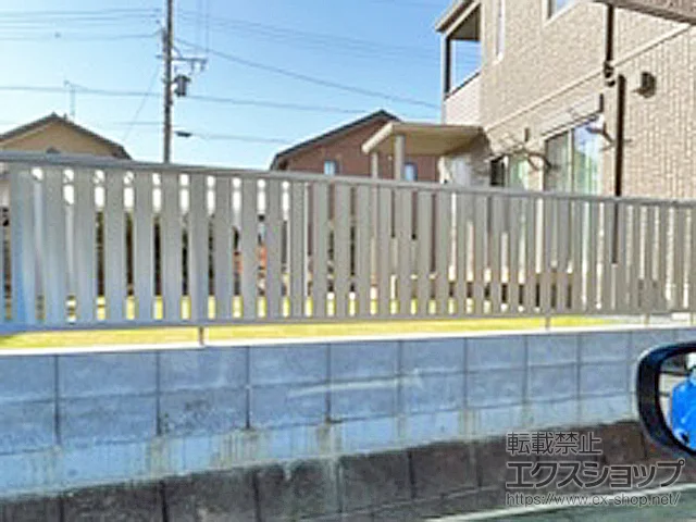 �É����֓c�s��LIXIL(���N�V��)�̃t�F���X�E��E�� �n�C�~���[�kR4�^�t�F���X�@�t���[�|�[���^�C�v �{�H��