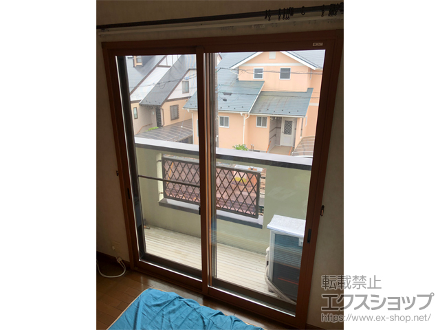 千葉県大網白里市のの二重窓（内窓） インプラス 引違い窓 2枚建 施工例