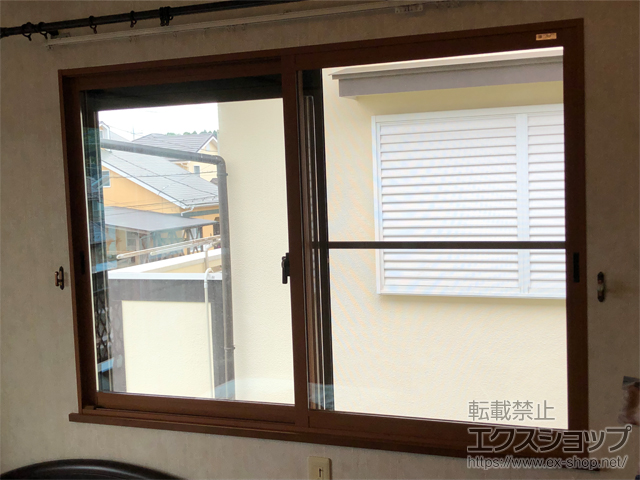 千葉県大網白里市のの二重窓（内窓） インプラス 引違い窓 2枚建 施工例