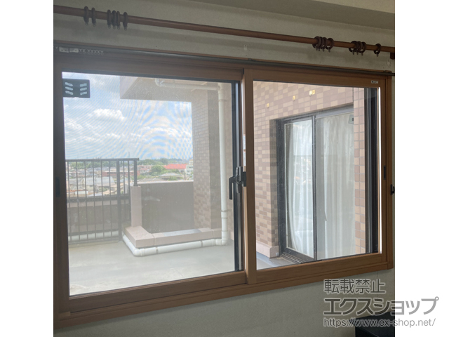 千葉県八千代市のの二重窓（内窓） インプラス 引違い窓 2枚建 施工例