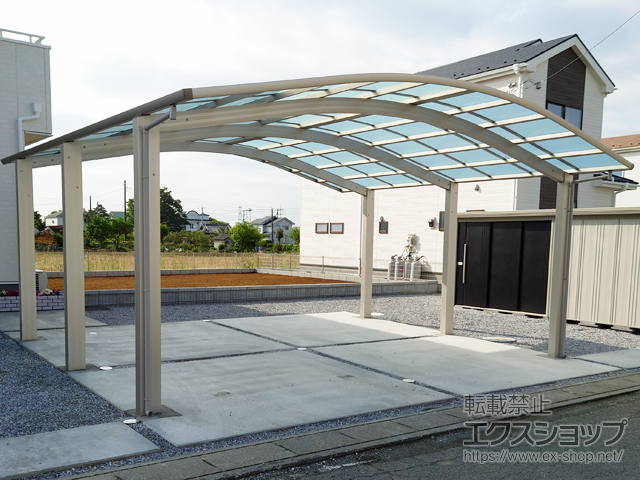 埼玉県加須市のYKKAPフェンス・柵・塀施工例(ルシアスフェンス
