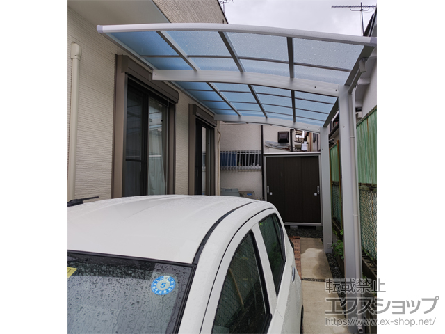 奈良県大和郡山市ののカーポート アリュース　積雪〜20cm対応 施工例