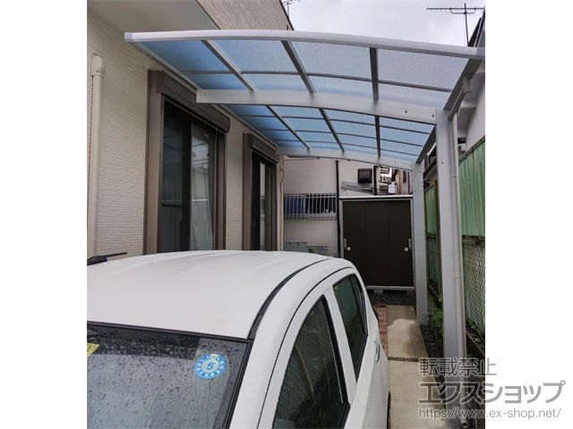 奈良県大和郡山市のYKKAPのカーポート アリュース　積雪～20cm対応 施工例