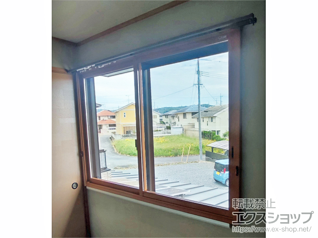岡山県赤磐市のの二重窓（内窓） インプラス 引違い窓 2枚建 施工例