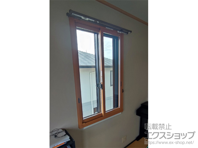 岡山県赤磐市のの二重窓（内窓） インプラス 引違い窓 2枚建 施工例