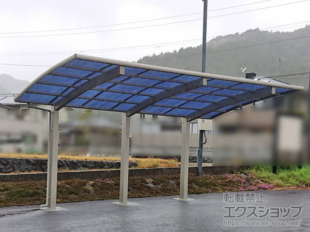 高知県幡多郡三原村ののカーポート レイナポートグラン50 積雪〜50cm対応 施工例