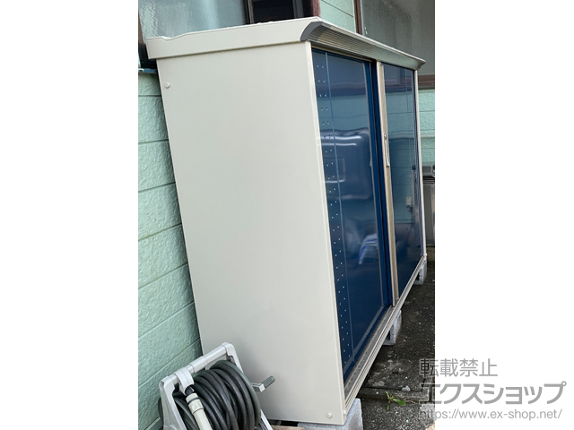千葉県南房総市のの物置・屋外倉庫 グランプレステージジャンプ 1879×530×1400 GP-195C-F-DB 施工例