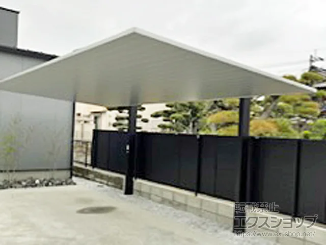 熊本県熊本市のLIXIL(リクシル)のカーポート カーポートSC 積雪～20cm対応 施工例