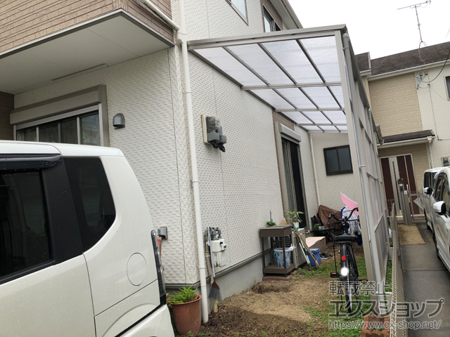 奈良県葛城市ののストックヤード ストックヤードII オープンタイプ 積雪〜20cm対応 施工例