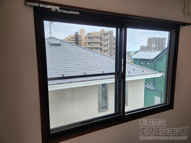 広島県広島市のの二重窓（内窓） インプラス 引違い窓 2枚建 施工例