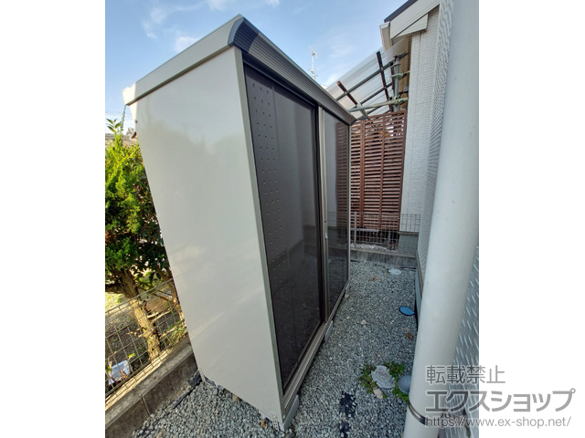 奈良県奈良市のの物置・屋外倉庫 グランプレステージジャンプ 1695×750×1900 GP-177A-T-CB 施工例