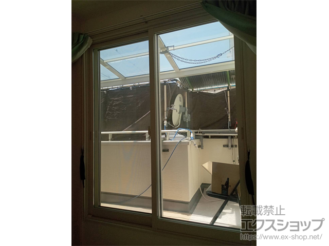 千葉県浦安市のの二重窓（内窓） インプラス引違い窓　2枚建 施工例