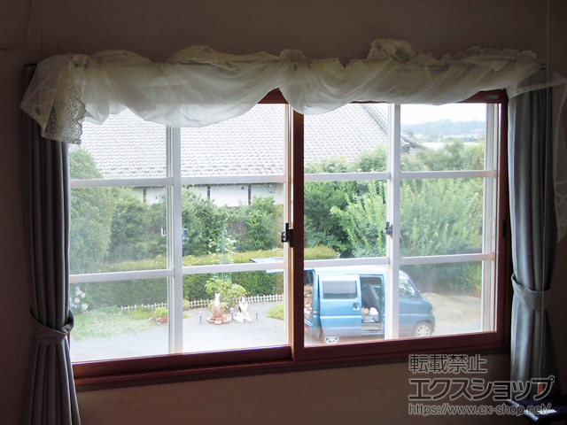 茨城県笠間市のの二重窓（内窓） インプラス 引違い窓 2枚建 施工例