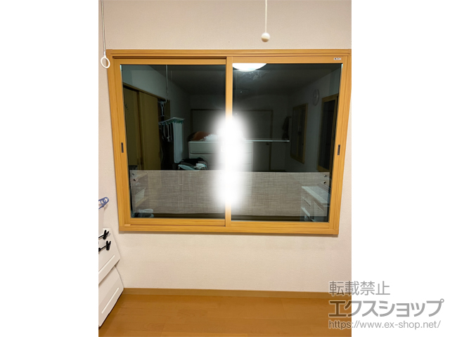 山梨県韮崎市のの二重窓（内窓） インプラス 引違い窓 2枚建 施工例