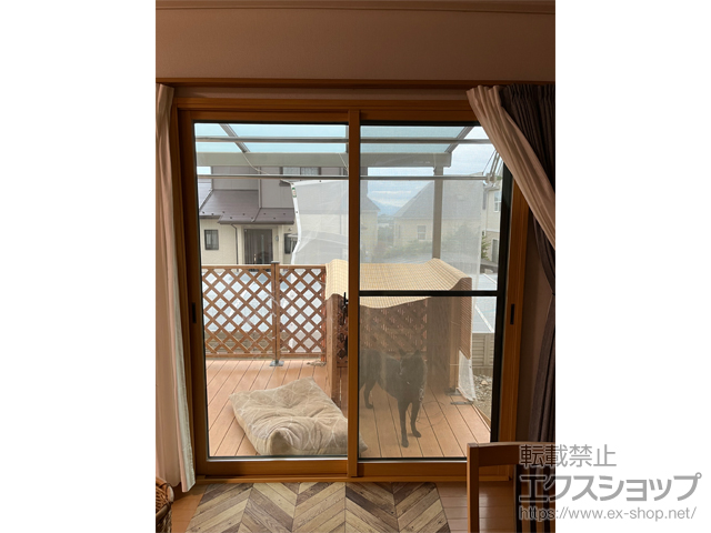 山梨県韮崎市のの二重窓（内窓） インプラス 引違い窓 2枚建 施工例