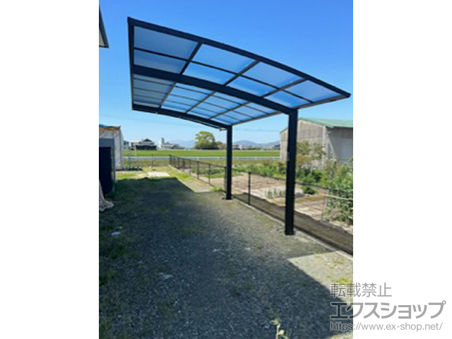 佐賀県三養基郡みやき町ののカーポート アリュース　積雪〜20cm対応 施工例