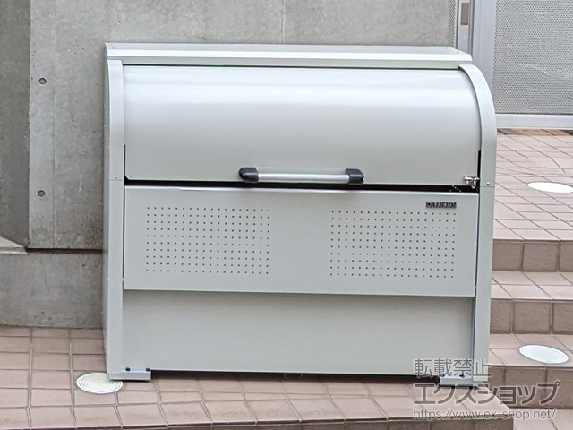 東京都足立区ののゴミステーション クリーンストッカー CKE-R1305型 （容量600L） 施工例