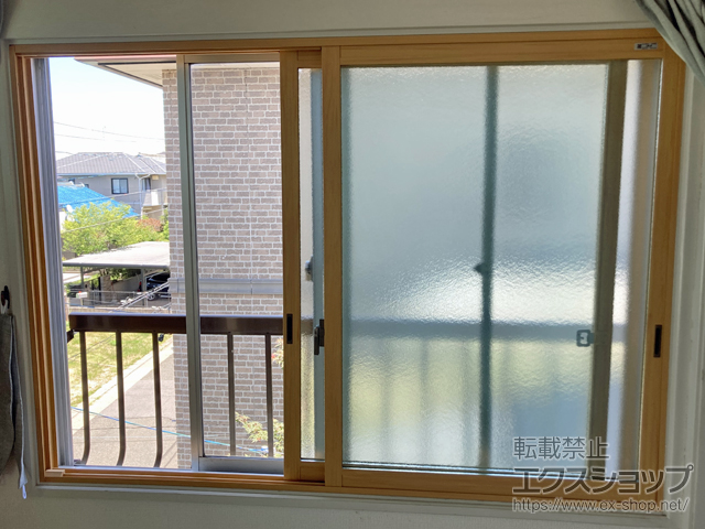 愛知県名古屋市のの二重窓（内窓） インプラス 引違い窓 2枚建 施工例