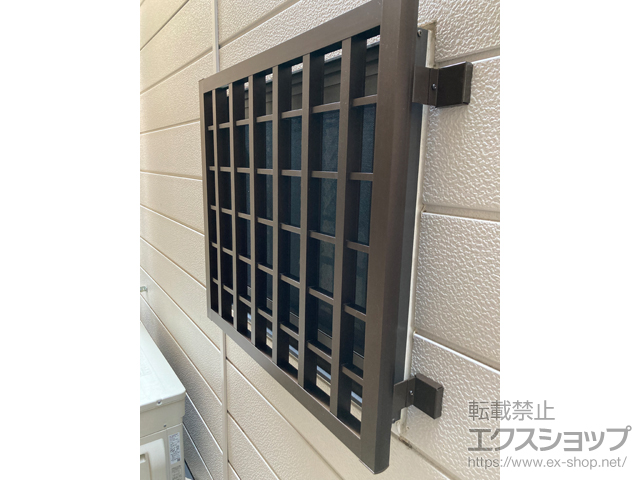 大阪府大阪市のの面格子・窓格子 高強度面格子FLA グリッド格子 施工例