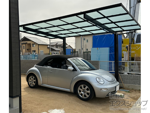 香川県綾歌郡宇多津町ののカーポート エフルージュ FIRST　積雪〜20cm対応 施工例