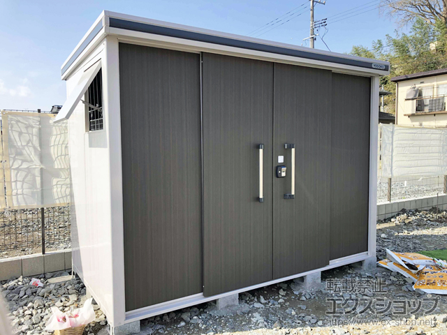 宮城県宮城郡松島町のの物置・屋外倉庫 エルモ 一般型 2920×1520×2120 LMD-2915-DW 施工例