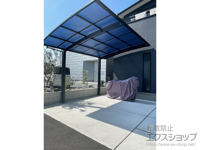 京都府城陽市ののカーポート アリュース　積雪〜20cm対応 施工例