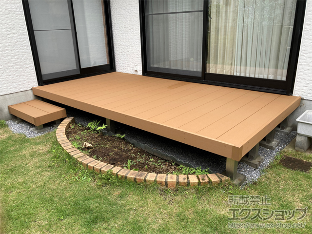 栃木県宇都宮市ののウッドデッキ リウッドデッキ 200 施工例