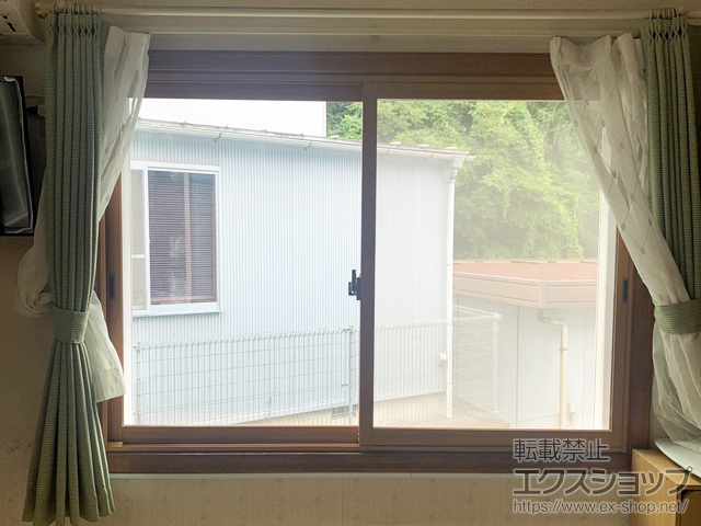 静岡県静岡市のの二重窓（内窓） インプラス 引違い窓 2枚建 施工例