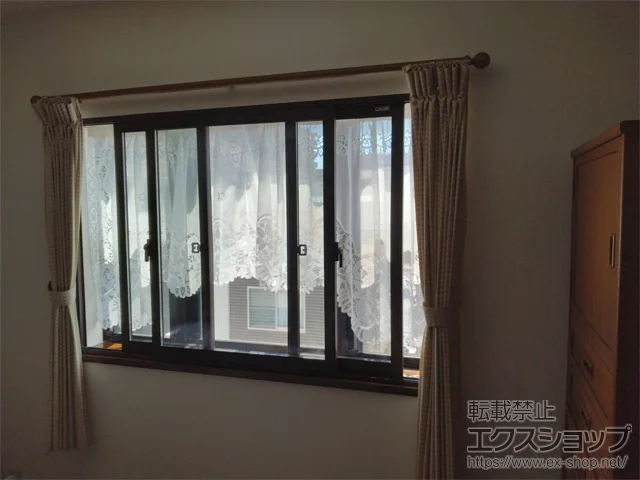 静岡県静岡市のの内窓（二重窓・二重サッシ） インプラス 引違い窓 3枚建（外内外仕様） 施工例