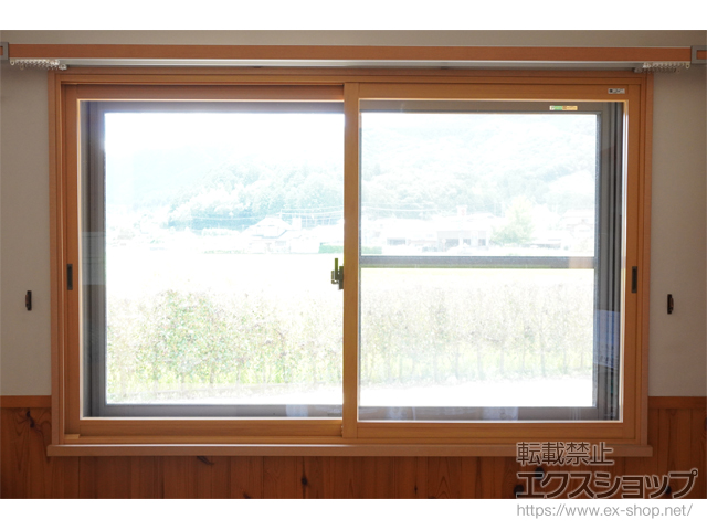 岡山県真庭市のの二重窓（内窓） インプラス 引違い窓 2枚建 施工例