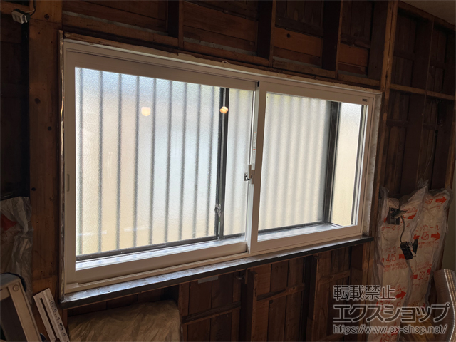 千葉県佐倉市のの二重窓（内窓） インプラス 引違い窓 2枚建 施工例