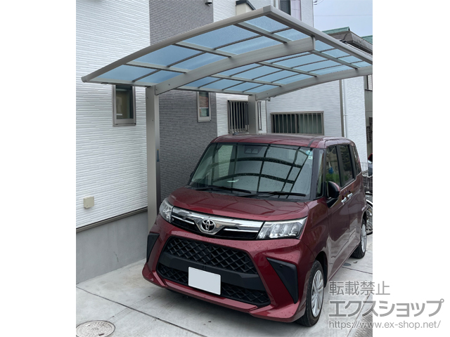 千葉県八千代市ののカーポート アリュース　積雪〜20cm対応 施工例