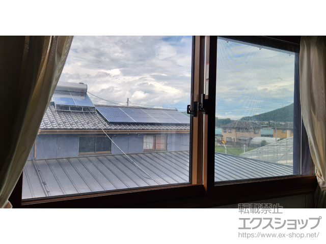 福島県福島市のの二重窓（内窓） インプラス引違い窓ＰＧガラス入り２枚建マド 施工例