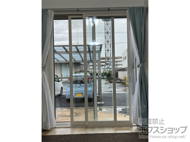 福岡県朝倉市のの二重窓（内窓） インプラス 引違い窓 変則2枚建 施工例
