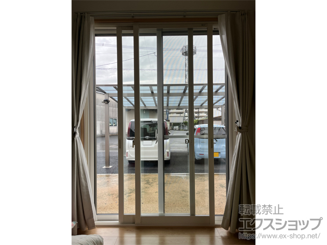 福岡県朝倉市のの二重窓（内窓） インプラス 引違い窓 変則2枚建 施工例