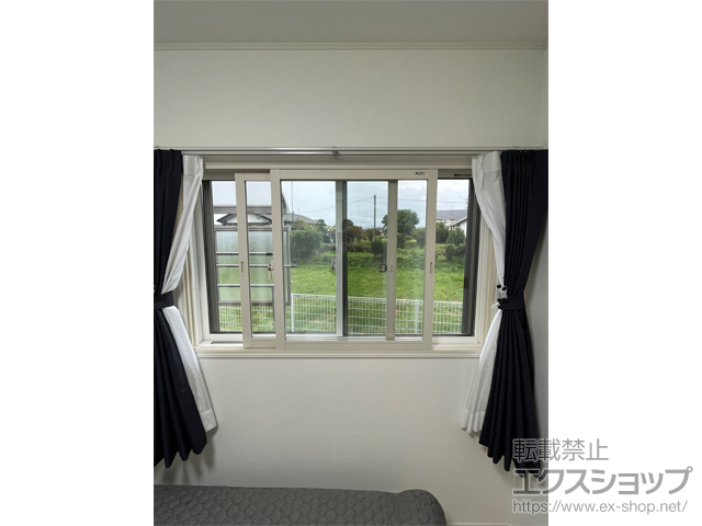 福岡県朝倉市のの二重窓（内窓） インプラス 引違い窓 2枚建 施工例