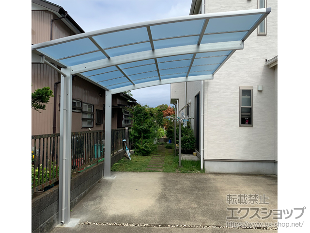神奈川県藤沢市ののカーポート アリュース　積雪〜20cm対応 施工例