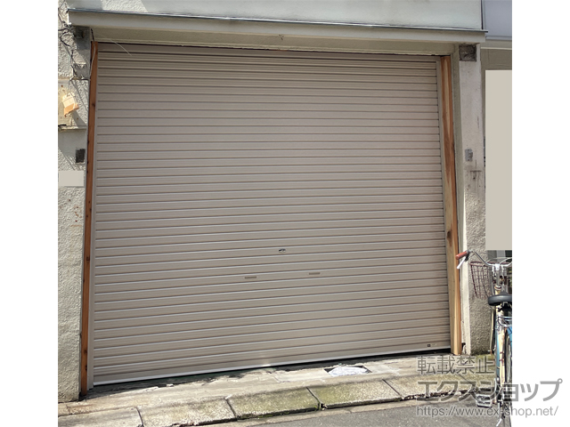 東京都中央区のの プラテアII スチールタイプ 手動式 施工例