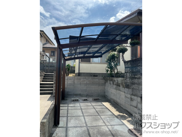 大分県大分市ののカーポート プレシオスポート 積雪〜20cm対応 施工例