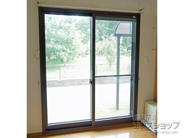 茨城県かすみがうら市のの二重窓（内窓） インプラス 引違い窓 2枚建 施工例