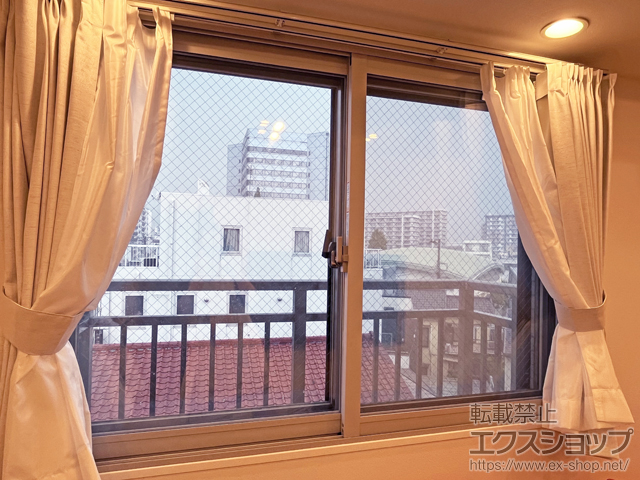 東京都北区のの二重窓（内窓） インプラス 引違い窓 2枚建 施工例