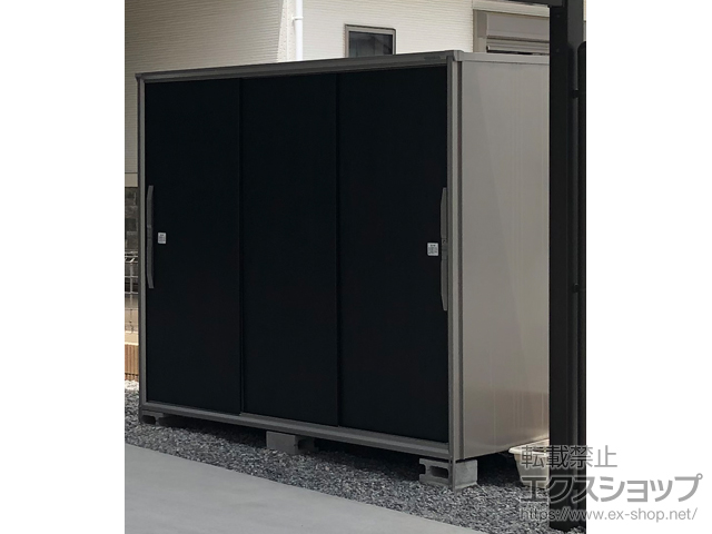 埼玉県北本市のの物置・屋外倉庫 エスモ 一般型 2100×924×1913 ESF-2109A-WE 施工例